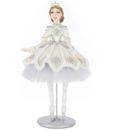 Katherines Collection Selena Silver white ballerina 28