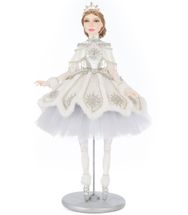 Katherines Collection Selena Silver white ballerina 28