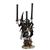 Katherines collection 3 witches candelabra Broomstick acres 17.5�