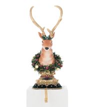 Katherines Collection Winter Balsam & Berry deer  stocking holder 19