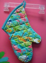 Kay Dee flamingo oven mitt glove