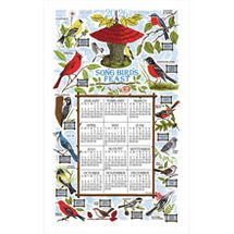 KayDee Designs 2026 calendar towel kitchen Songbirds