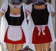 cover-up t-shirt German Beer Garden Octoberfest LA Imprints one size or plus