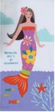 Mermaid KayDee Designs Mermaid dual purpose terry towel