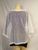 Sold Simply Noelle shirt white mesh Bolero top jacket