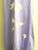 Michigan Rag periwinkle dress or cover up white flowers