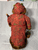 Seasons Designs 24" Bugundy coat Vintage Wine carrying Santa Claus 