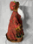 Seasons Designs 24" Bugundy coat Vintage Wine carrying Santa Claus 