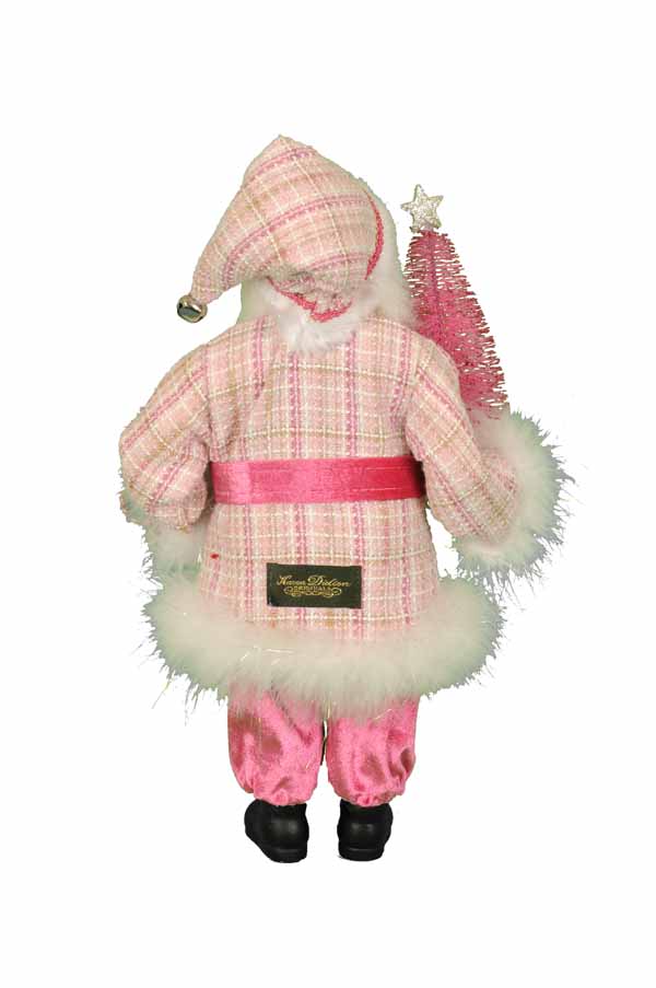 Karen Didion pink ribbon Santa Claus hope breast cancer