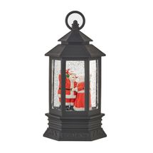 Raz Imports water lantern Mr Mrs Santa Musical 10