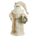 Raz Imports Santa Claus cone tree topper ivory white 20 1/2"