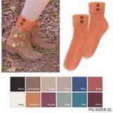 Simply Noelle crew boot or shoe socks only 5 colors left poly cotton