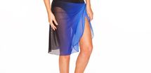 longitude brians ombre peri black sarong cover-up