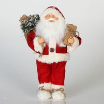 Santa Claus red & white 12"
