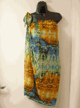 Swimwear cover-up Long Pareo Lapalapa Batik Ballet plus