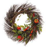Raz Imports wreath twig vegetable  Spring, summer