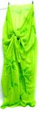 green pareo sarong palm tree swimwear cover-up
