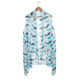 Midwest mermaid scarf vest for everyday or cover-up