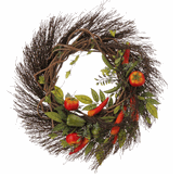 Raz Imports wreath twig vegetable  Spring, summer