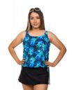 Topanga by THE swimwear Jazzy Jewel  blouson top size 8-20B/C or D/DD
