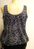 Topanga blouson Separate top  black white size 20D/DD