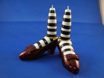 Wizard of Oz Wicked Witch Legs Replacement Candles-shoes not included