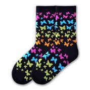 K. Bell Women's Breakfast In Bed Crew Socks 1 Pair, Oatmeal