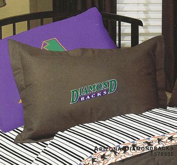 Arizona Diamondbacks Logo Embroidered Standard Sham
