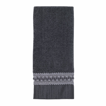 Avanti Braided Medallion Towels-Granite