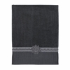 Avanti Braided Medallion Towels-Granite