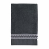 Avanti Braided Medallion Towels-Granite