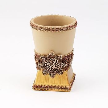 Avanti Braided Medallion Tumbler-Gold