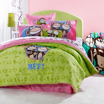Bobby Jack Bedding for Girls-TEXT ME 