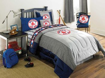 Boston Red Sox Authentic Bedding for Kids, Teens & Everyone