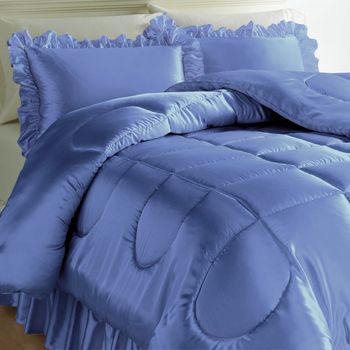 Charmeuse  Satin XL TWIN COMFORTER SET