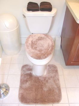 Decorative Plush Bathroom Rugs