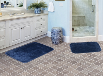 Decorative Plush Bathroom Rugs