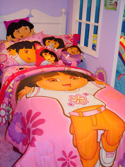 Dora What A Day To Explore Bedding for Girls