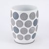 Dotted Circles Waste Basket by Avanti Linens