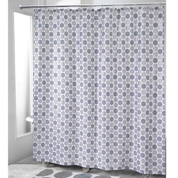 Dotted Circles Shower Curtain by Avanti Linens