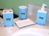 Elliott Sadler 4 pc Ceramic Bath Set Licensed by Nascar
