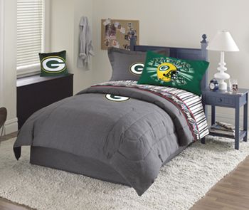 Green Bay Packers Denim  Valance