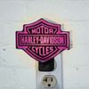 Harley Davidson Pink Night Light