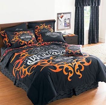 Harley Davidson Tattoo Bedding 