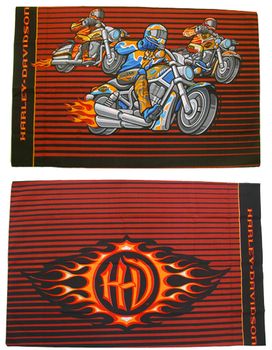 Harley Davidson Young Rider Pillowcase #1 Irregular
