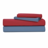 IZOD Varsity Solid Sheet Sets-Red or Blue