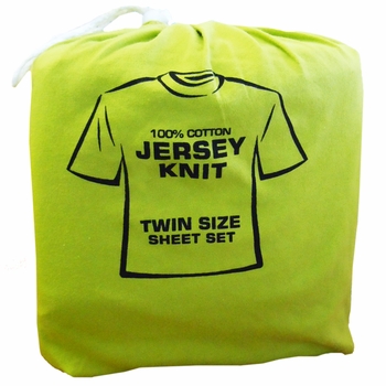 Jersey Knit  100% Cotton Sheet Sets