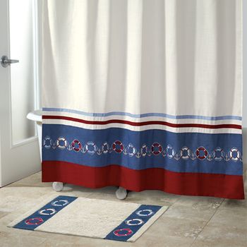 Life Preservers Shower Curtain & Accessories