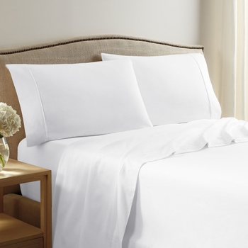 Martex 400 Thread Count Solid Sateen Sheet Set- Queen Size