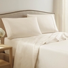 Martex 400 Thread Count Solid Sateen Sheet Set- Queen Size